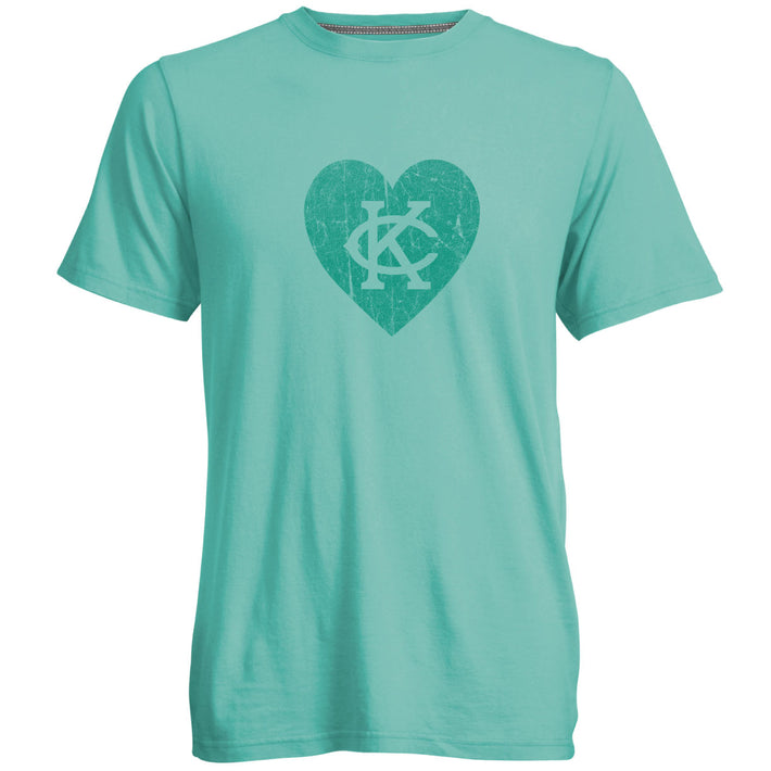 T-shirt, Green w/Heart