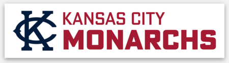KC Monarchs Stacked Logo Sticker
