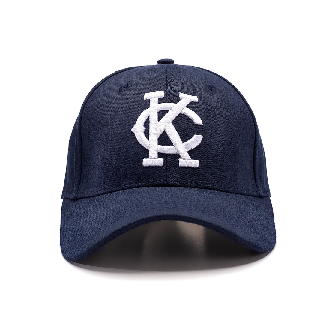 2025 On Field Navy/White KC Fitted Hat1