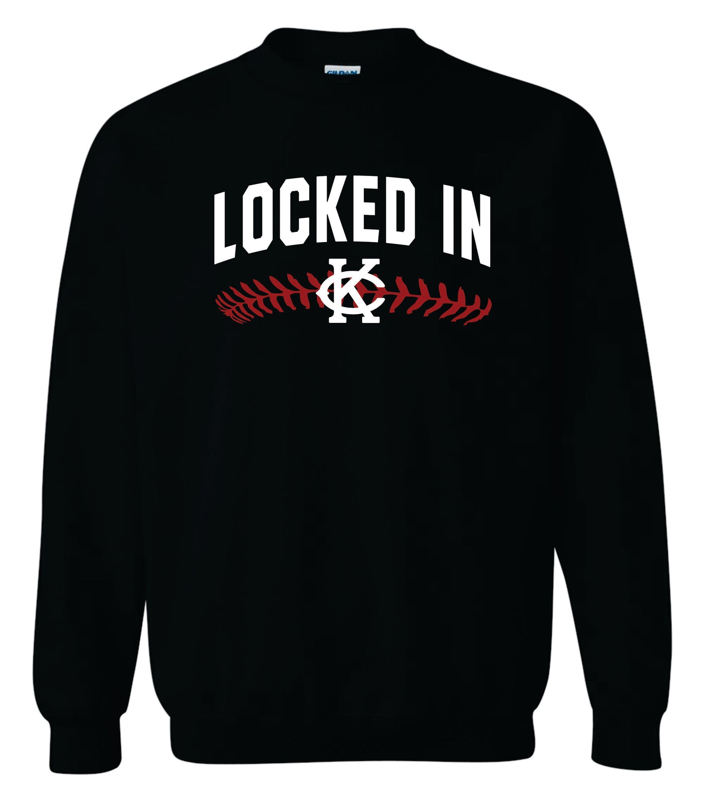 Locked In Black Crew Sweatshirt