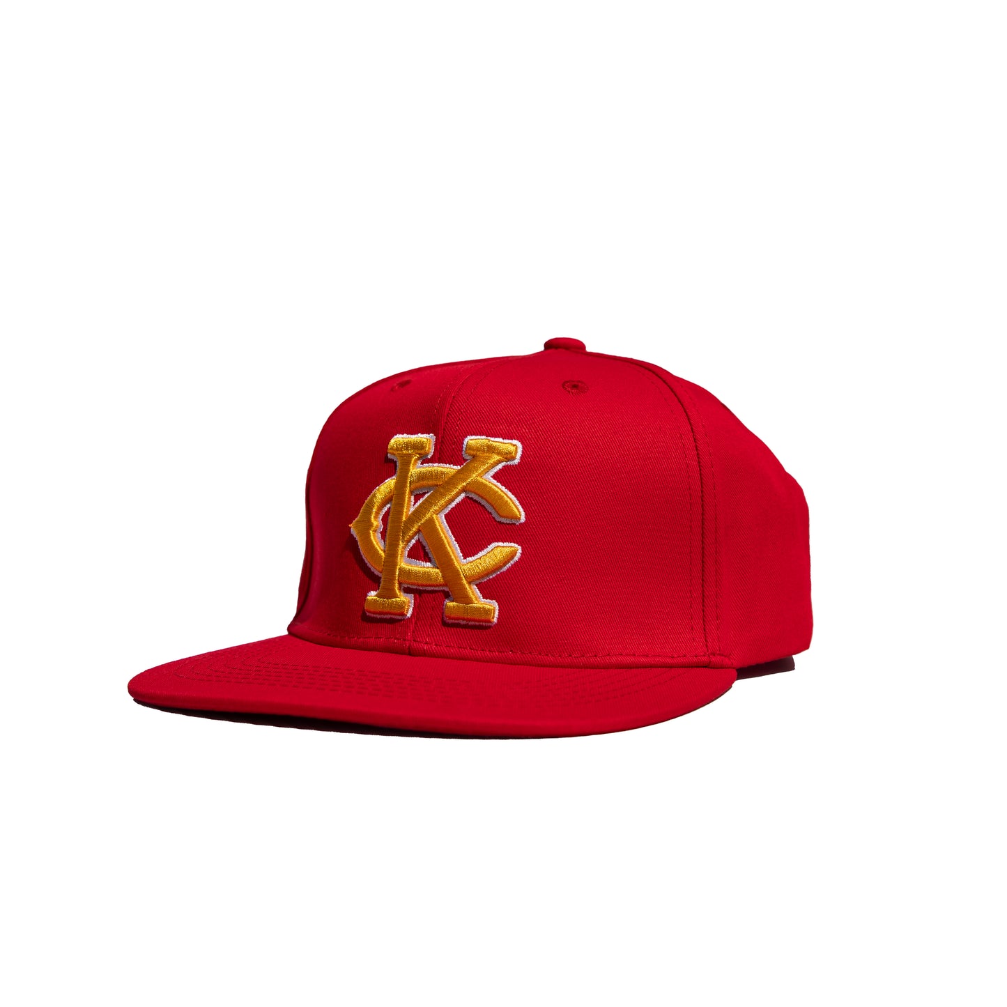 Red & Yellow KC Flat Bill