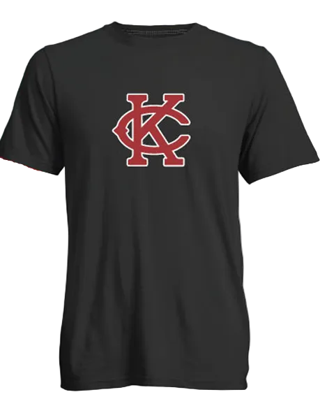 Kansas City Monarchs Black KC T-Shirt