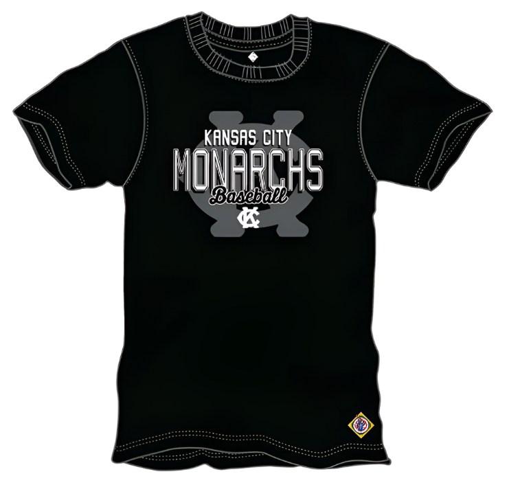 Black Vintage KC Monarchs Tee