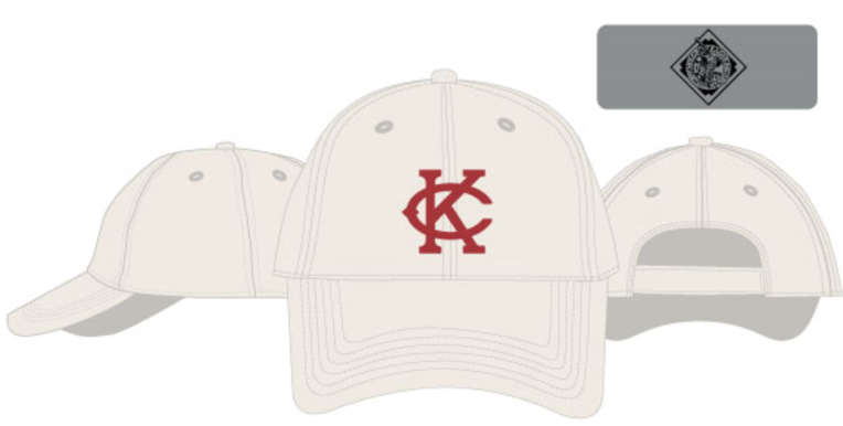 Chino Hat- Stone w/Red KC