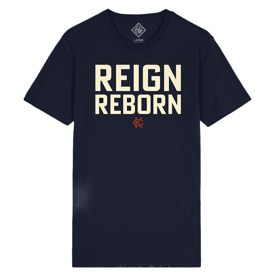Navy Reign Reborn Tee