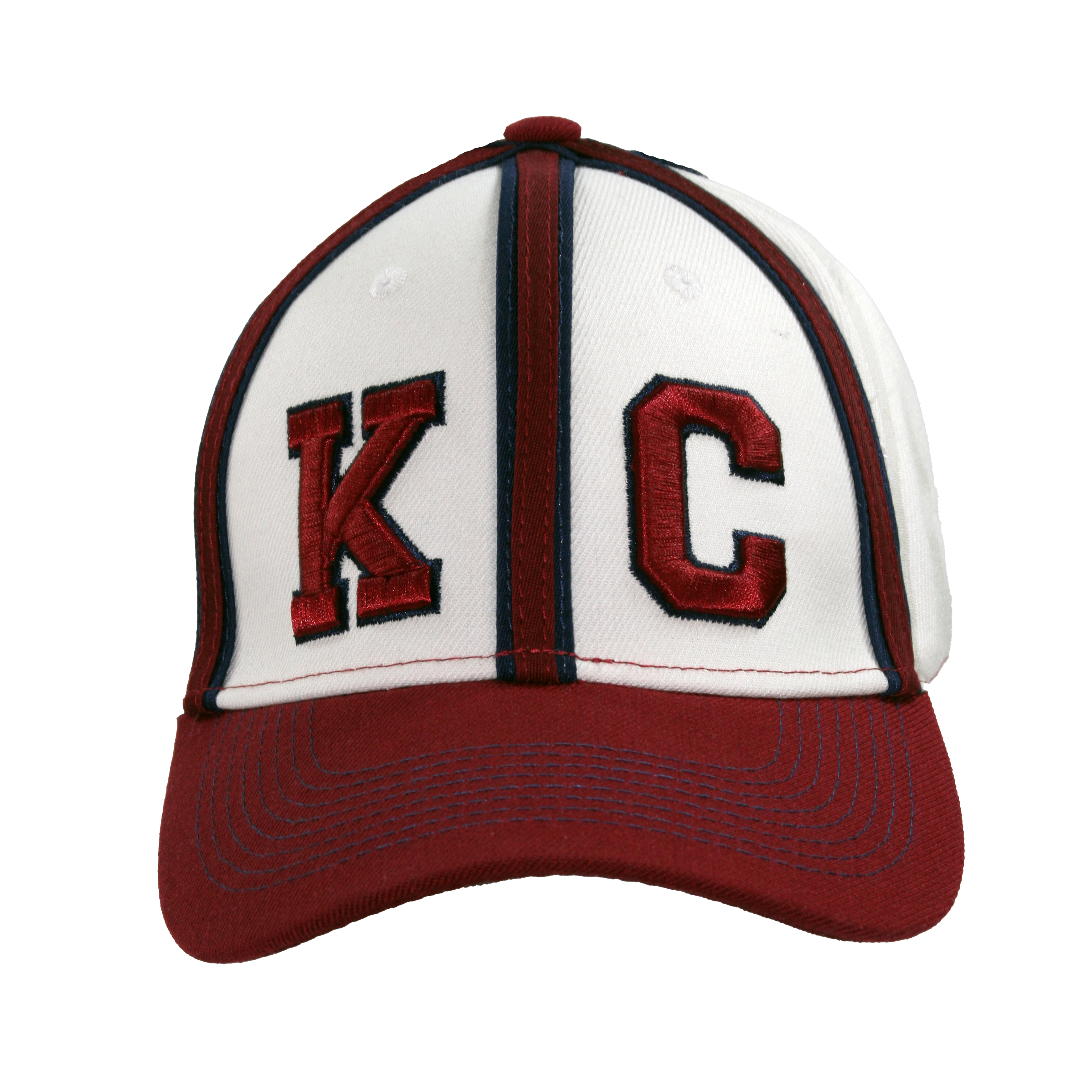 Fitted Hat Red/White - Main Image