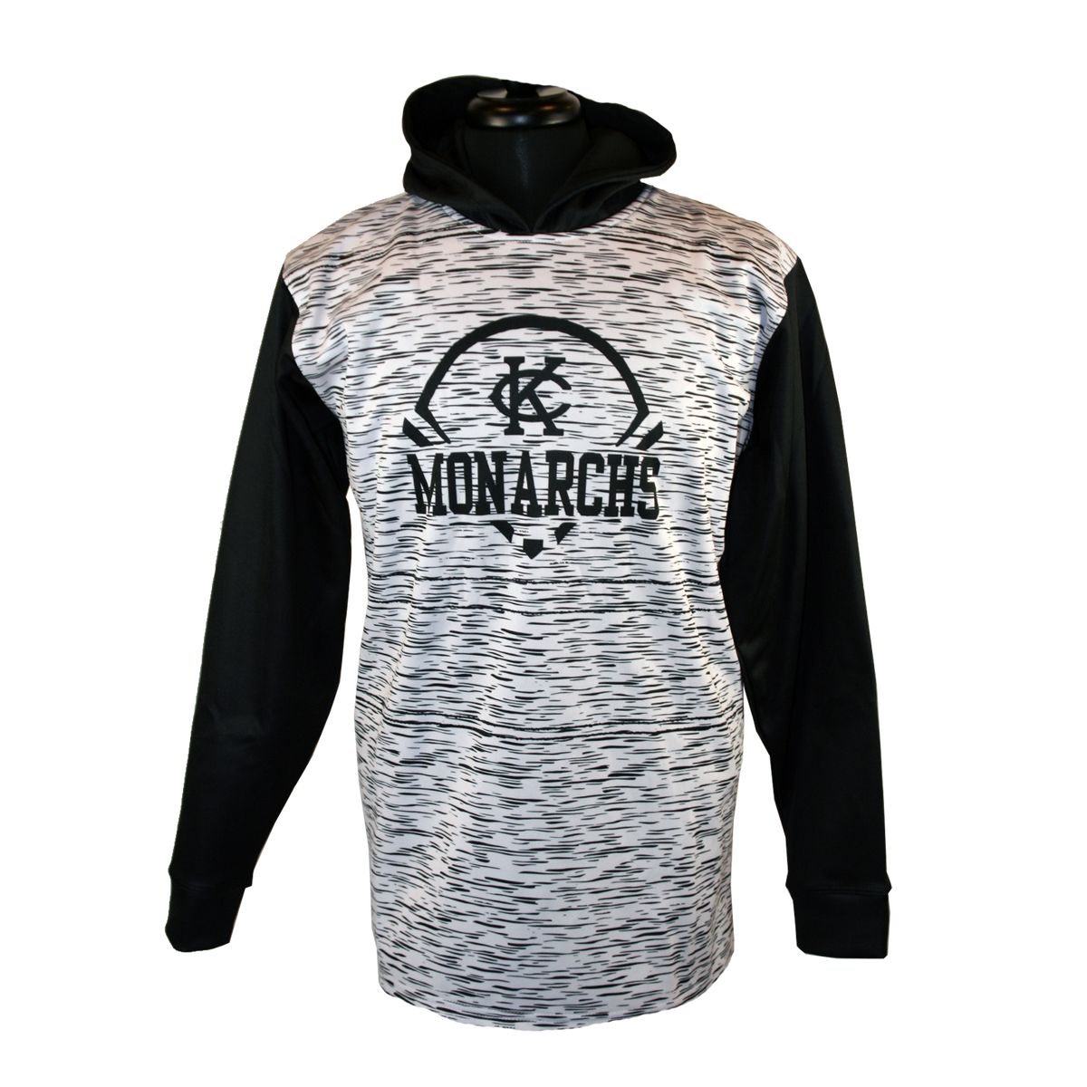 Hoodie - Womens Black & White