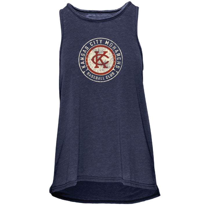 Women's Tank Top Navy w/Badge Logo