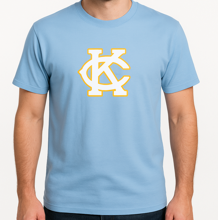 Kansas City Monarchs Light Blue KC T-Shirt