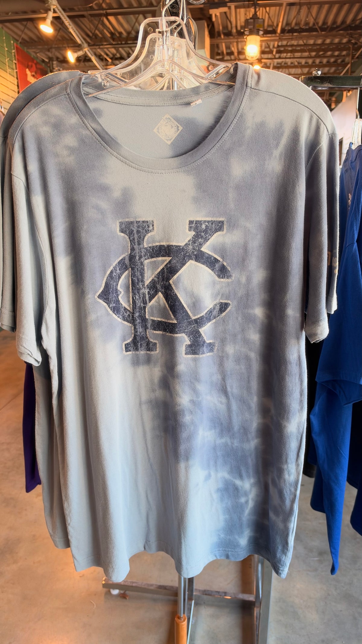 Blue Tie Dye Tee