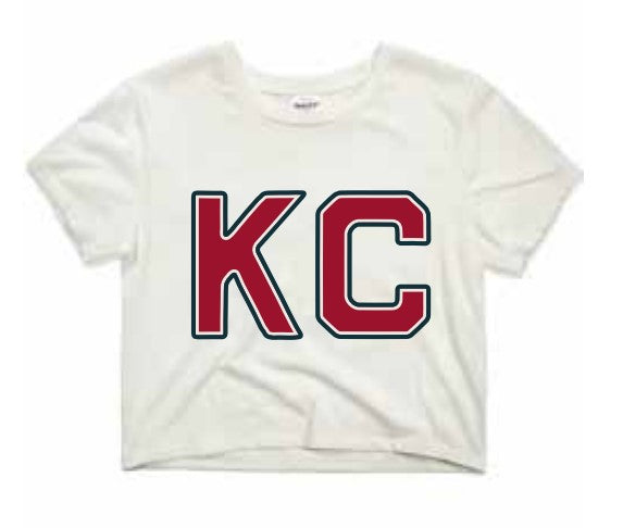 Women's Crop top KC – Kansas City Monarchs Baseball
