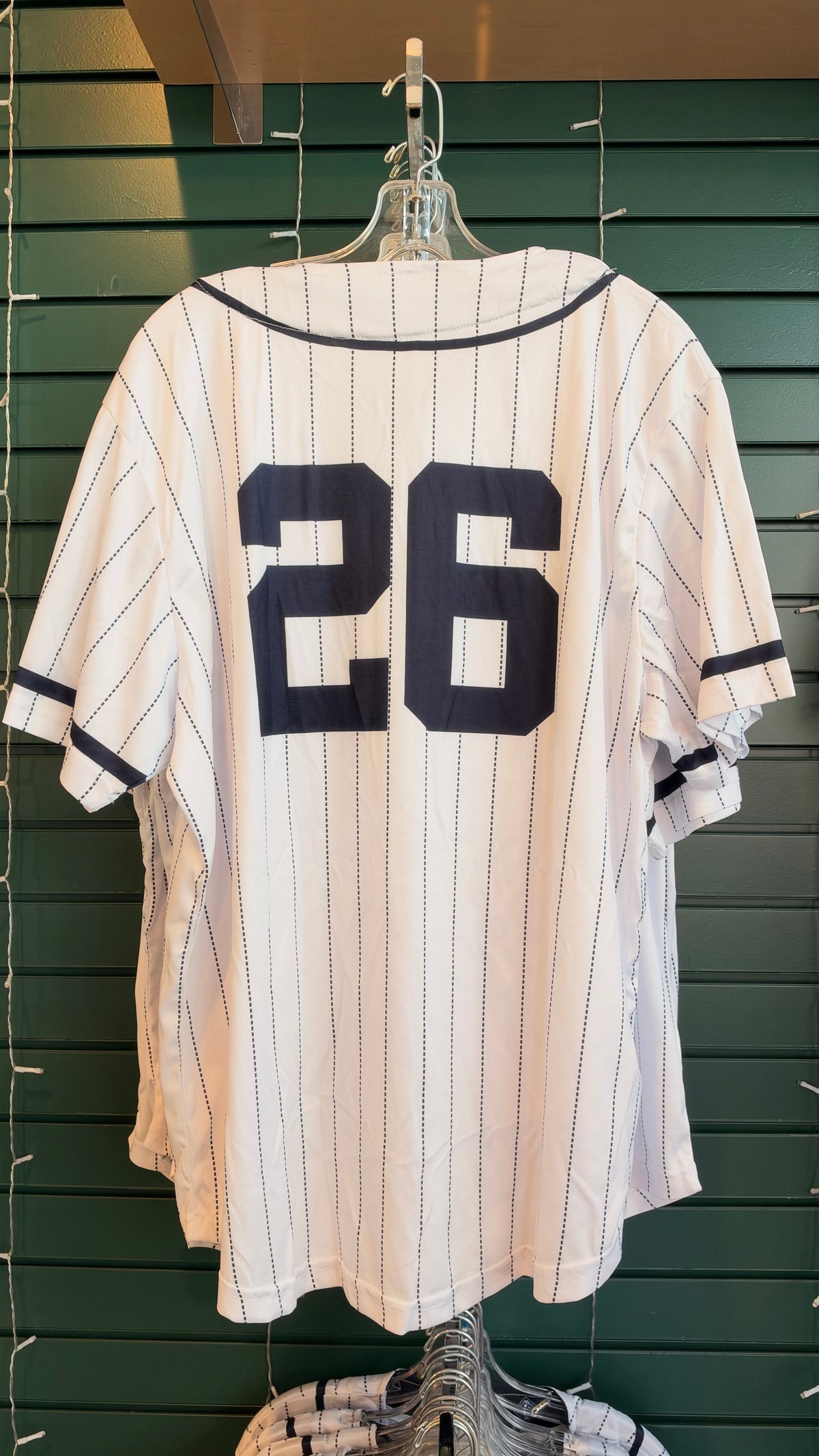 Kansas City Monarchs 2026 White Pinstripes Jersey