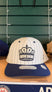 Kansas City Monarchs Crown W/ Navy Pinstripes Fitted Hat