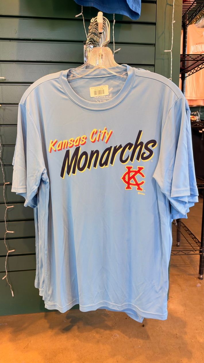 Kansas City Monarchs Light Blue Tee