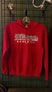 Kansas City Monarchs Red Script Hoodie