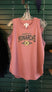Kansas City Monarchs Women's Purple Badge Logo Tank Top