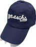 Navy Vintage Felt Script Hat