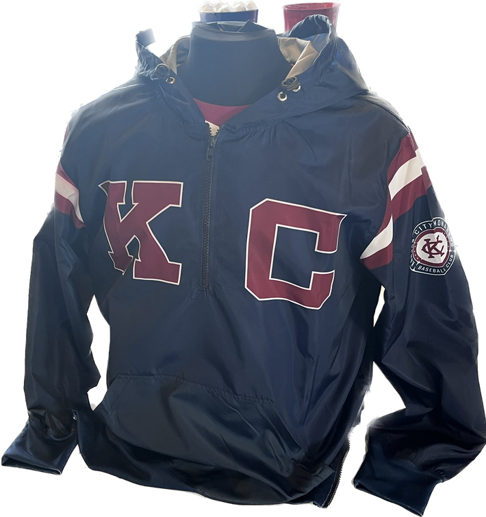 Navy/Red Windbreaker