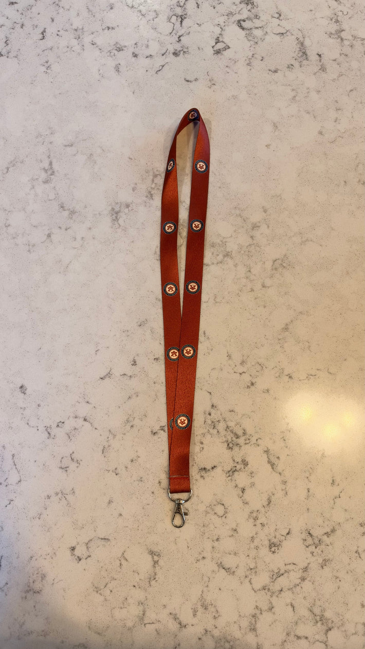 Red Lanyard- Badge