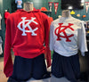 Red Hoodie & Oxford Grey T-Shirt Combo