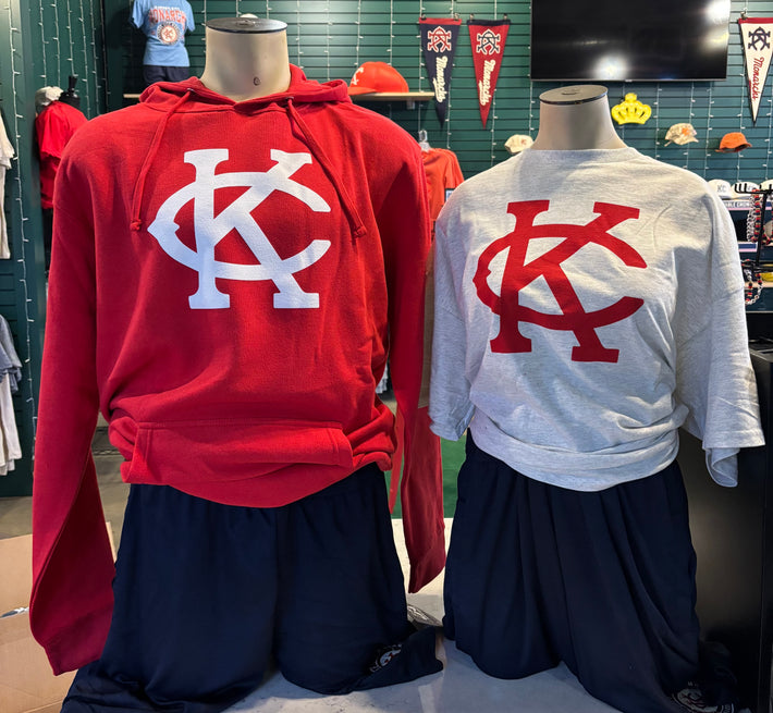 Red Hoodie & Oxford Grey T-Shirt Combo