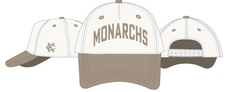 Kansas City Monarchs White & Khaki Monarchs Adjustable Hat