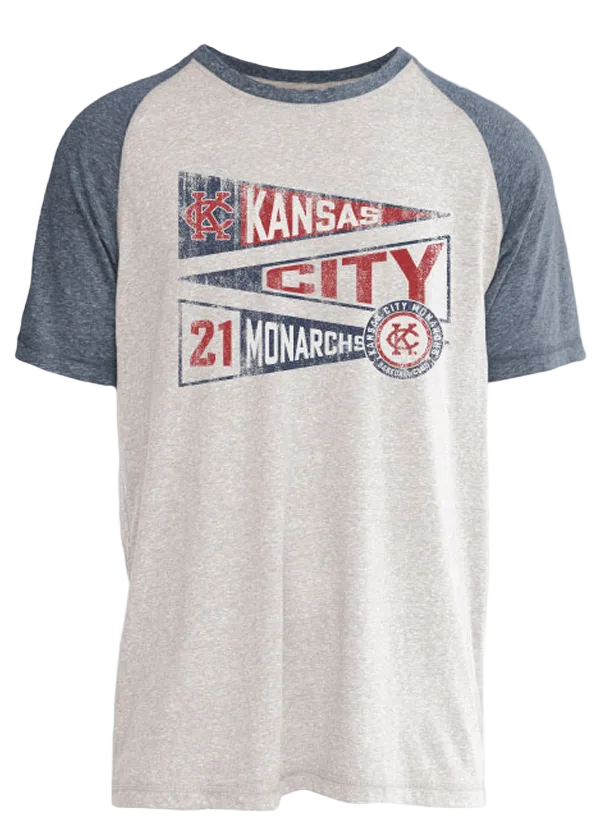 Kansas City Monarchs Raglan Pennants