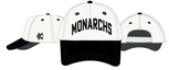 Kansas City Monarchs White & Black Monarchs Adjustable Hat