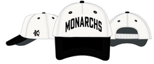 Kansas City Monarchs White & Black Monarchs Adjustable Hat