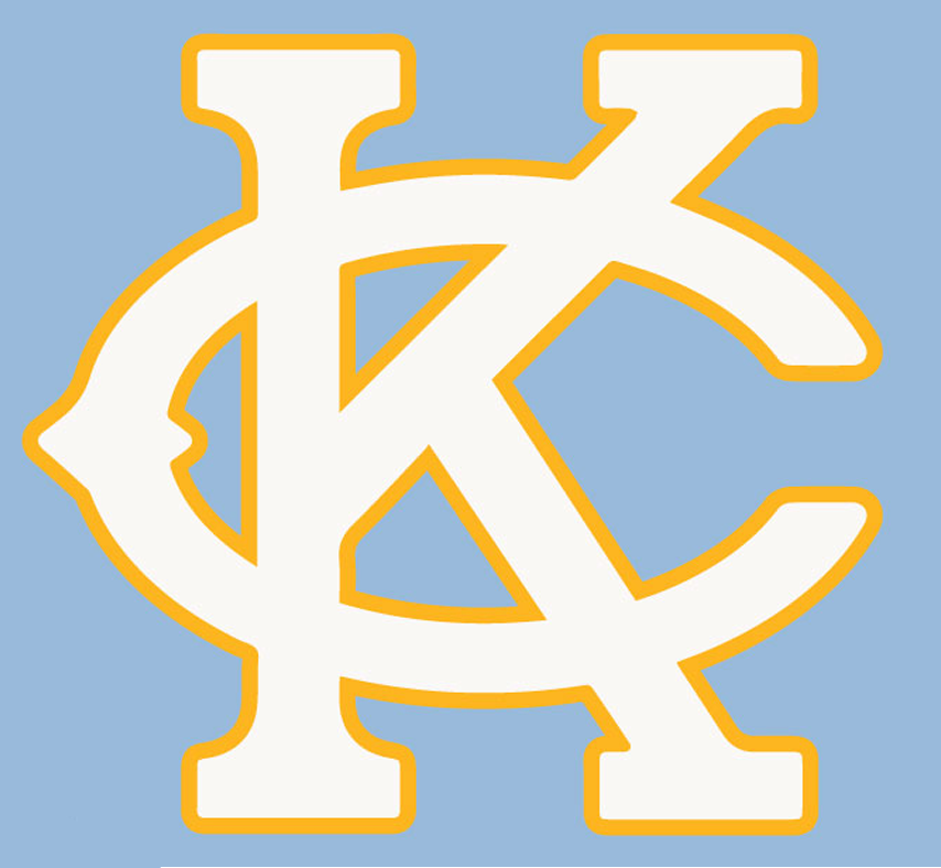 Kansas City Monarchs Light Blue KC T-Shirt