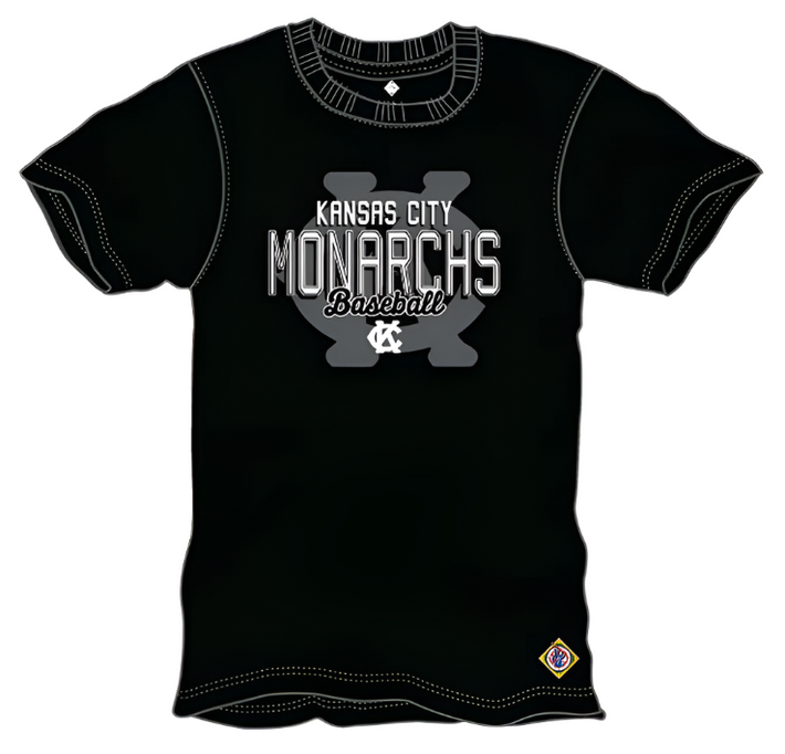 Black Vintage KC Monarchs Tee