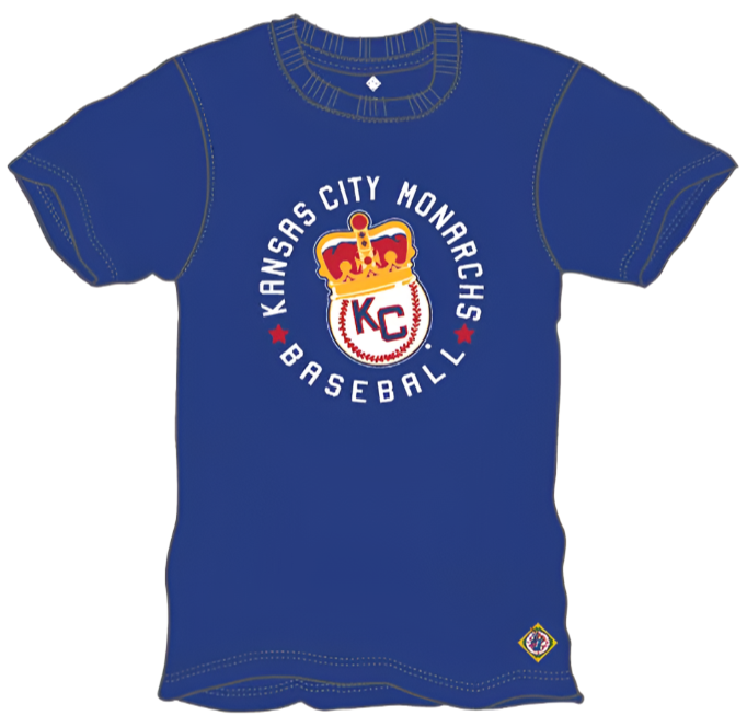 Blue Vintage Crown Tee