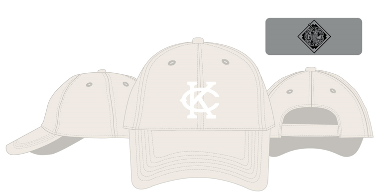 Chino Hat- Stone w/White KC