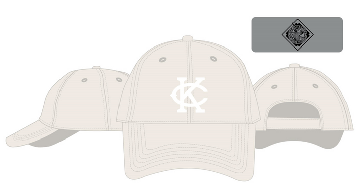 Chino Hat- Stone w/White KC