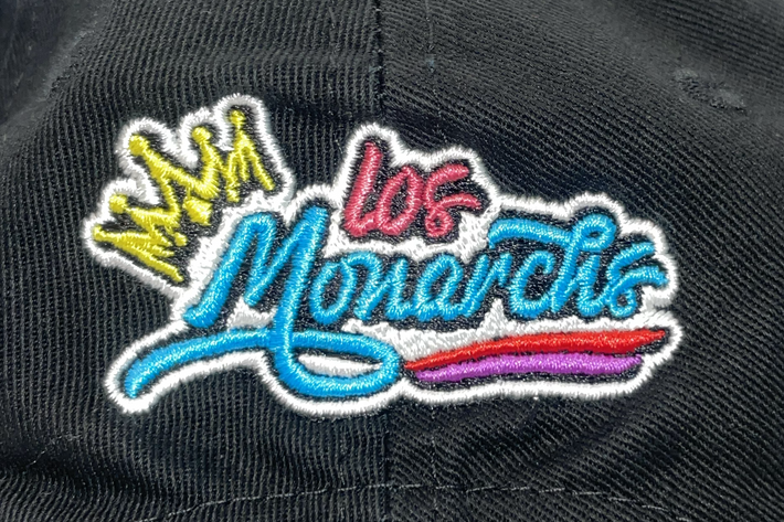 2024 Black Los Monarchs Cap Flex Fit