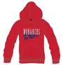 Red KC Monarchs Pennant Hoodie