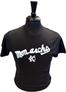 Black Vintage Monarchs Script Tee