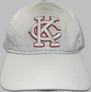 Womens Cap, White w/Wht KC