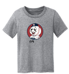 Toddler Tee, Grey Monty