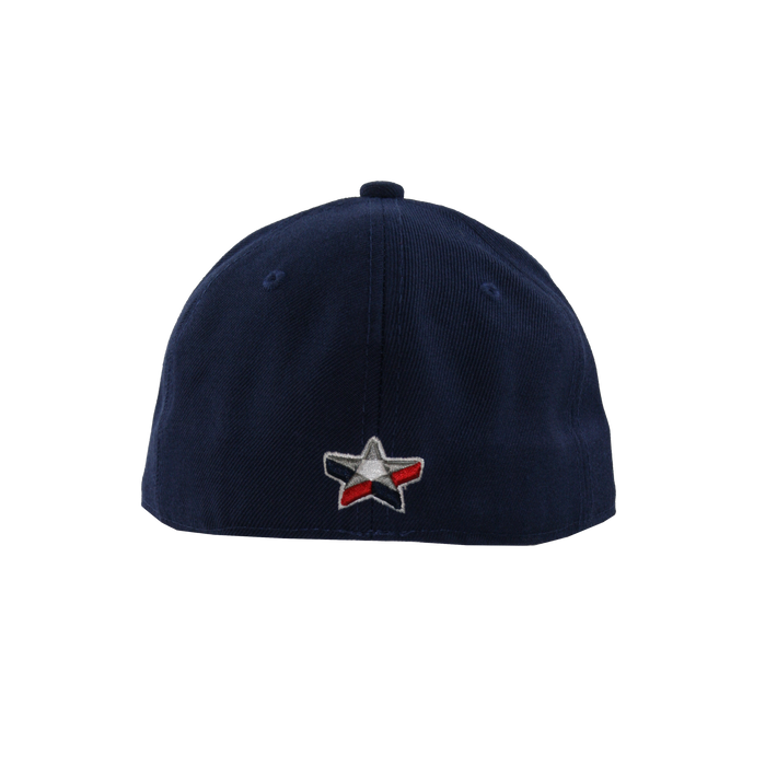 Fitted hat Navy/Yellow KC