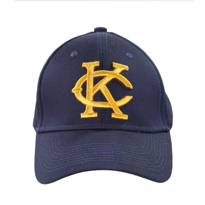Fitted hat Navy/Yellow KC