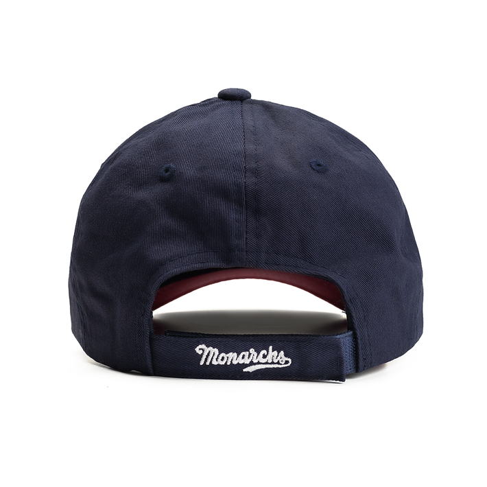 Navy and Red Crown Strapback