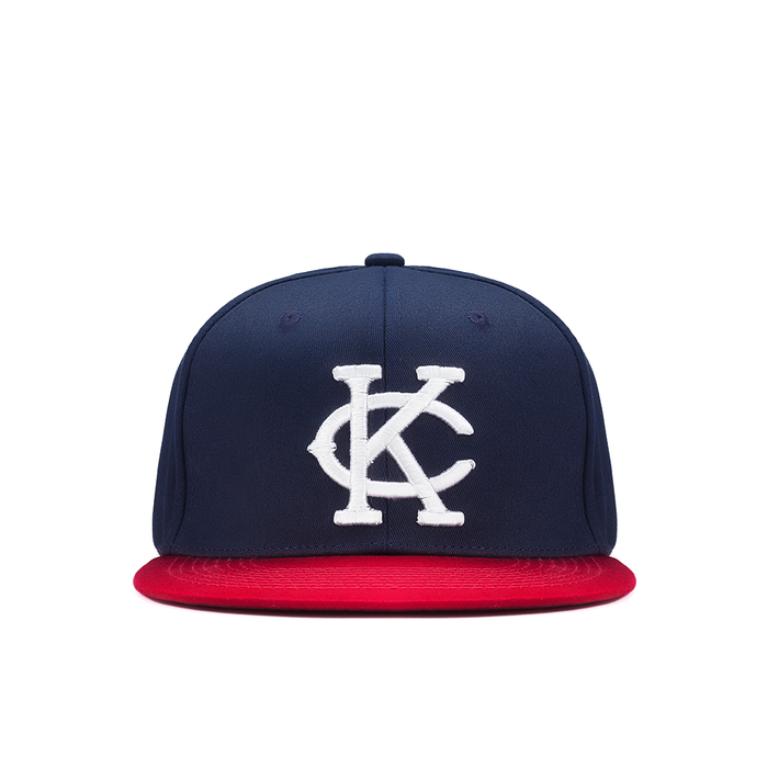 Navy and Red KC FlexFit