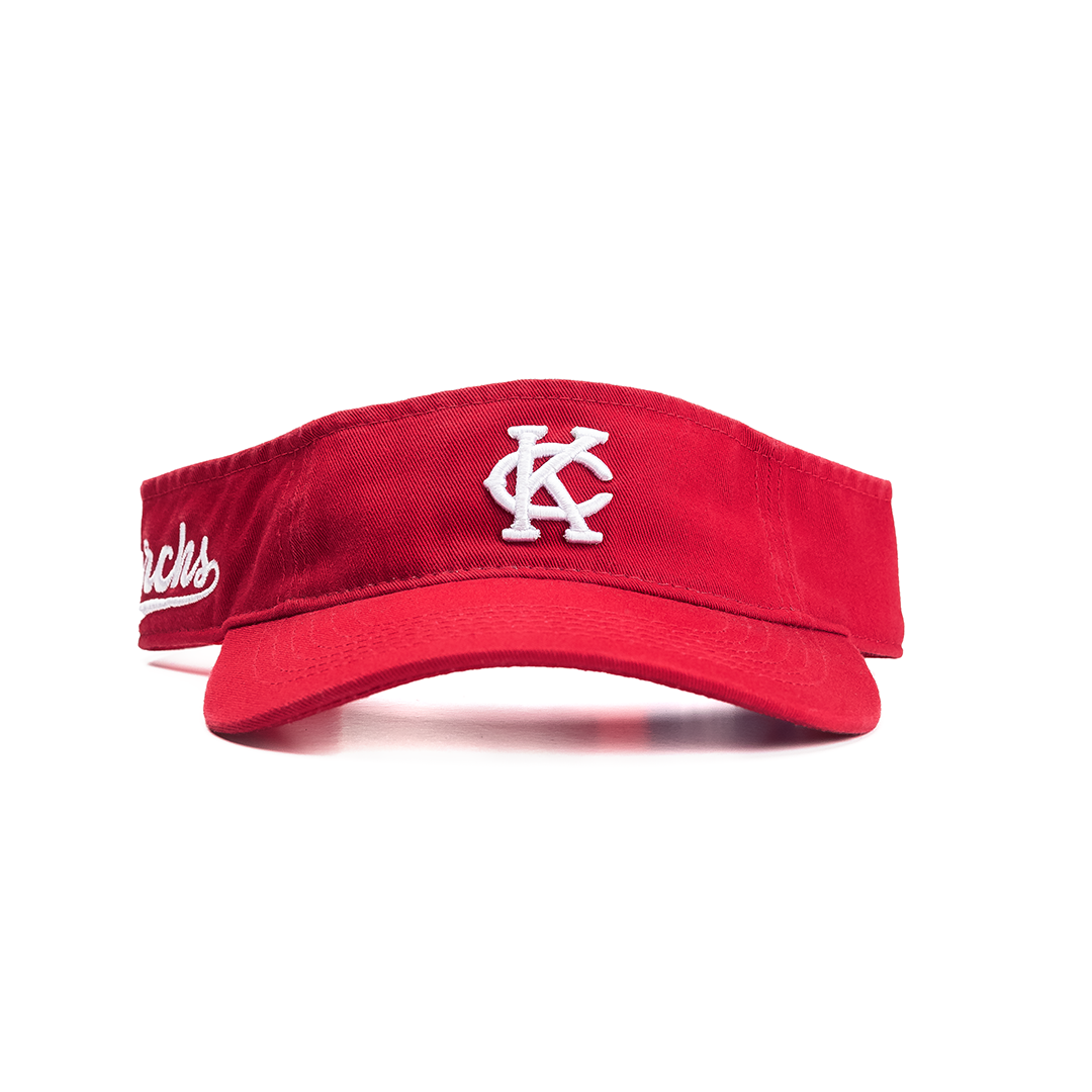 Red KC Visor Hat