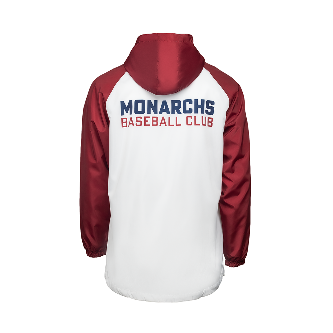White Monarchs Windbreaker Jacket