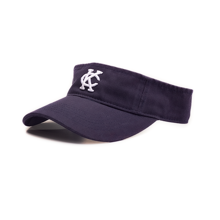 Navy KC Visor Hat