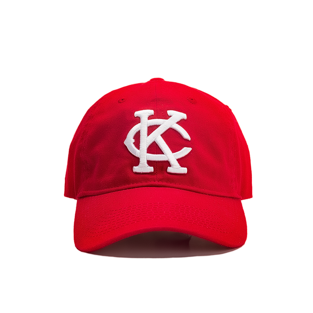 Youth Red KC Strapback Kansas City Monarchs Baseball