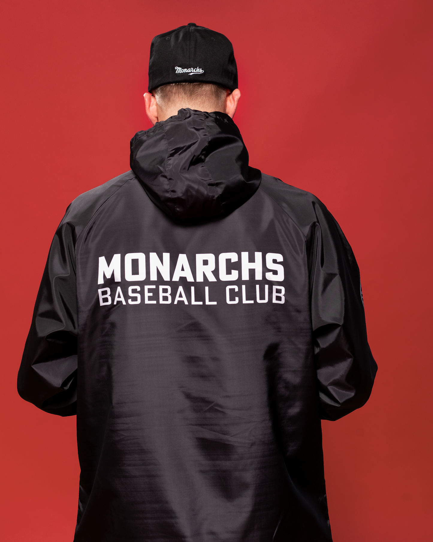 Black Monarchs Windbreaker Jacket